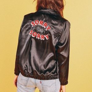 Valfre Sorry Not Sorry Bomber SOLD OUT ONLINE